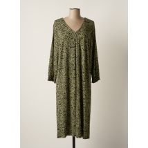 CISO - Robe mi-longue vert en viscose pour femme - Taille 40 - Modz