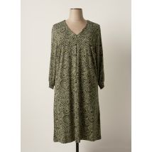 CISO - Robe mi-longue vert en viscose pour femme - Taille 44 - Modz