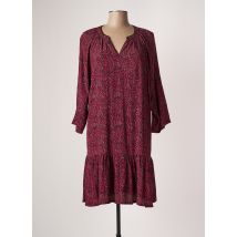 CISO - Robe mi-longue rose en viscose pour femme - Taille 46 - Modz