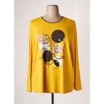 BARBARA LEBEK - T-shirt jaune en viscose pour femme - Taille 54 - Modz