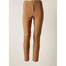 HALOGENE - Jegging marron en viscose pour femme - Taille 40 - Modz