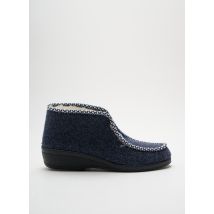 LA MAISON DE L'ESPADRILLE - Chaussons/Pantoufles bleu en textile pour femme - Taille 42 - Modz