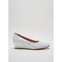 OMBELLE - Escarpins blanc en cuir pour femme - Taille 36 - Modz