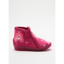 BELLAMY - Chaussons/Pantoufles rose en textile pour fille - Taille 19 - Modz