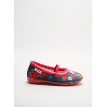 LA MAISON DE L'ESPADRILLE - Chaussons/Pantoufles rouge en textile pour fille - Taille 25 - Modz