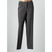 BRUNO SAINT HILAIRE - Pantalon slim gris en laine pour femme - Taille 46 - Modz