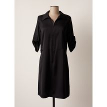 PAKO LITTO - Robe mi-longue noir en polyester pour femme - Taille 36 - Modz