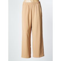 GRACE & MILA - Pantalon large beige en polyester pour femme - Taille TU - Modz