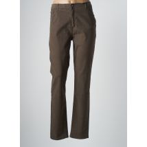 IMPAQT - Pantalon droit vert en coton pour femme - Taille 46 - Modz