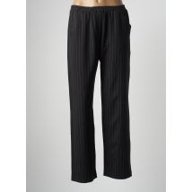 FRANCK ANNA - Pantalon droit noir en polyester pour femme - Taille 42 - Modz
