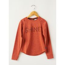 BOBOLI - T-shirt orange en coton pour fille - Taille 6 A - Modz