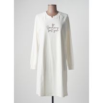 RINGELLA - Chemise de nuit blanc en coton pour femme - Taille 42 - Modz