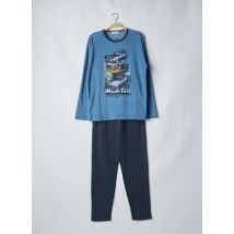 MASSANA - Pyjama bleu en polyester pour homme - Taille 40 - Modz
