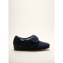 SEMELFLEX - Chaussons/Pantoufles bleu en textile pour femme - Taille 41 - Modz