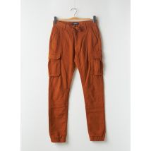 BONOBO - Pantalon cargo orange en coton pour homme - Taille 36 - Modz