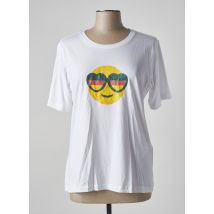STOOKER - T-shirt blanc en coton pour femme - Taille 48 - Modz