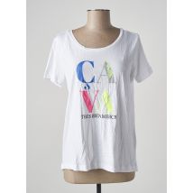 STOOKER WOMEN - T-shirt blanc en coton pour femme - Taille 40 - Modz