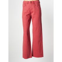 BONOBO - Jean coupe falre rouge en coton pour femme - Taille W40 L30 - Modz