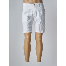 DOPPELGÄNGER - Bermuda blanc en coton pour homme - Taille 46 - Modz