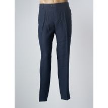 DOPPELGÄNGER - Pantalon chino bleu en lin pour homme - Taille 40 - Modz