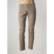 DOPPELGÄNGER - Pantalon chino gris en coton pour homme - Taille 44 - Modz