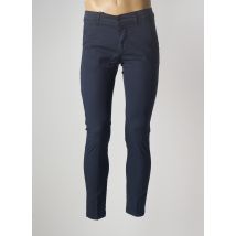 DOPPELGÄNGER - Pantalon chino bleu en coton pour homme - Taille 42 - Modz