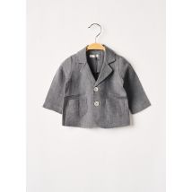 J.O MILANO - Blazer gris en lin pour garçon - Taille 6 M - Modz