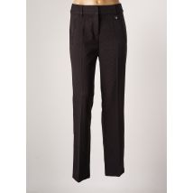 FRANSA - Pantalon droit noir en polyester pour femme - Taille 40 - Modz
