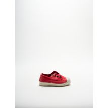 NATURAL WORLD - Slip ons rouge en textile pour enfant - Taille 34 - Modz