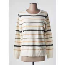 LEO & UGO - Pull beige en laine pour femme - Taille 44 - Modz