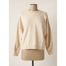 FRENCH DISORDER - Sweat-shirt beige en coton pour femme - Taille 34 - Modz