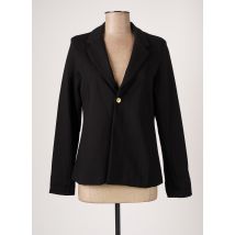 ÉTYMOLOGIE - Blazer noir en viscose pour femme - Taille 36 - Modz