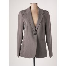 KAFFE - Blazer gris en polyester pour femme - Taille 38 - Modz