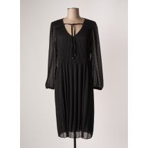 HALOGENE - Robe mi-longue noir en polyester pour femme - Taille 38 - Modz