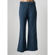 LES TROPEZIENNES PAR M.BELARBI - Pantalon large bleu en polyester pour femme - Taille 40 - Modz