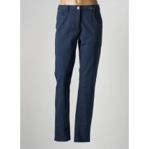 MAT DE MISAINE - Pantalon slim bleu en coton pour femme - Taille 46 - Modz