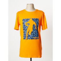 RUCKFIELD - T-shirt orange en coton pour homme - Taille S - Modz