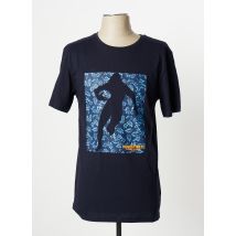 RUCKFIELD - T-shirt bleu en coton pour homme - Taille S - Modz