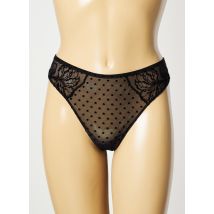 PRIMA DONNA - Tanga noir en polyamide pour femme - Taille 40 - Modz