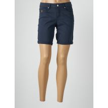 LOIS - Short bleu en coton pour femme - Taille 38 - Modz