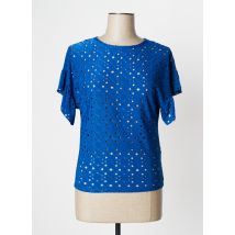 CAMAIEU - Top bleu en polyester pour femme - Taille 34 - Modz