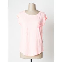 UNDIZ - T-shirt rose en coton pour femme - Taille 38 - Modz