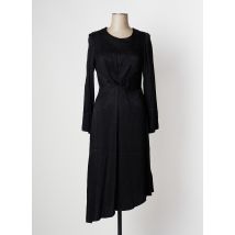 CAMAIEU - Robe mi-longue noir en viscose pour femme - Taille 40 - Modz