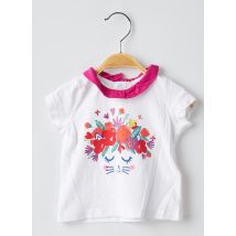 DU PAREIL AU MÊME - T-shirt blanc en coton pour fille - Taille 9 M - Modz