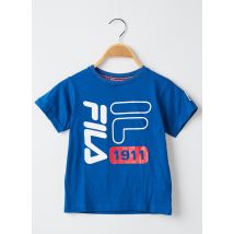 FILA - T-shirt bleu en coton pour garçon - Taille 5 A - Modz