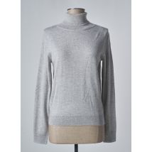 ARTLOVE - Pull col roulé gris en polyester pour femme - Taille 38 - Modz