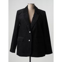 LA FIANCÉE - Blazer noir en coton pour femme - Taille 46 - Modz