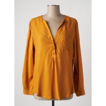 BRUNO SAINT HILAIRE - Blouse jaune en viscose pour femme - Taille 42 - Modz