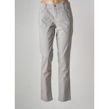 GARDEUR - Pantalon slim gris en coton pour femme - Taille 44 - Modz