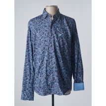 DARIO BELTRAN - Chemise manches longues bleu en coton pour homme - Taille M - Modz